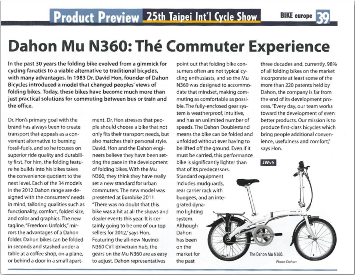 Dahon Mu N360: The Commuter Experience