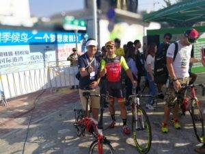 DAHON Team Member Leo with Tour de Hainan Champion