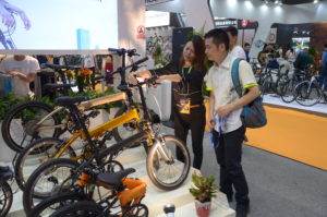 DAHON bike display at China Cycle